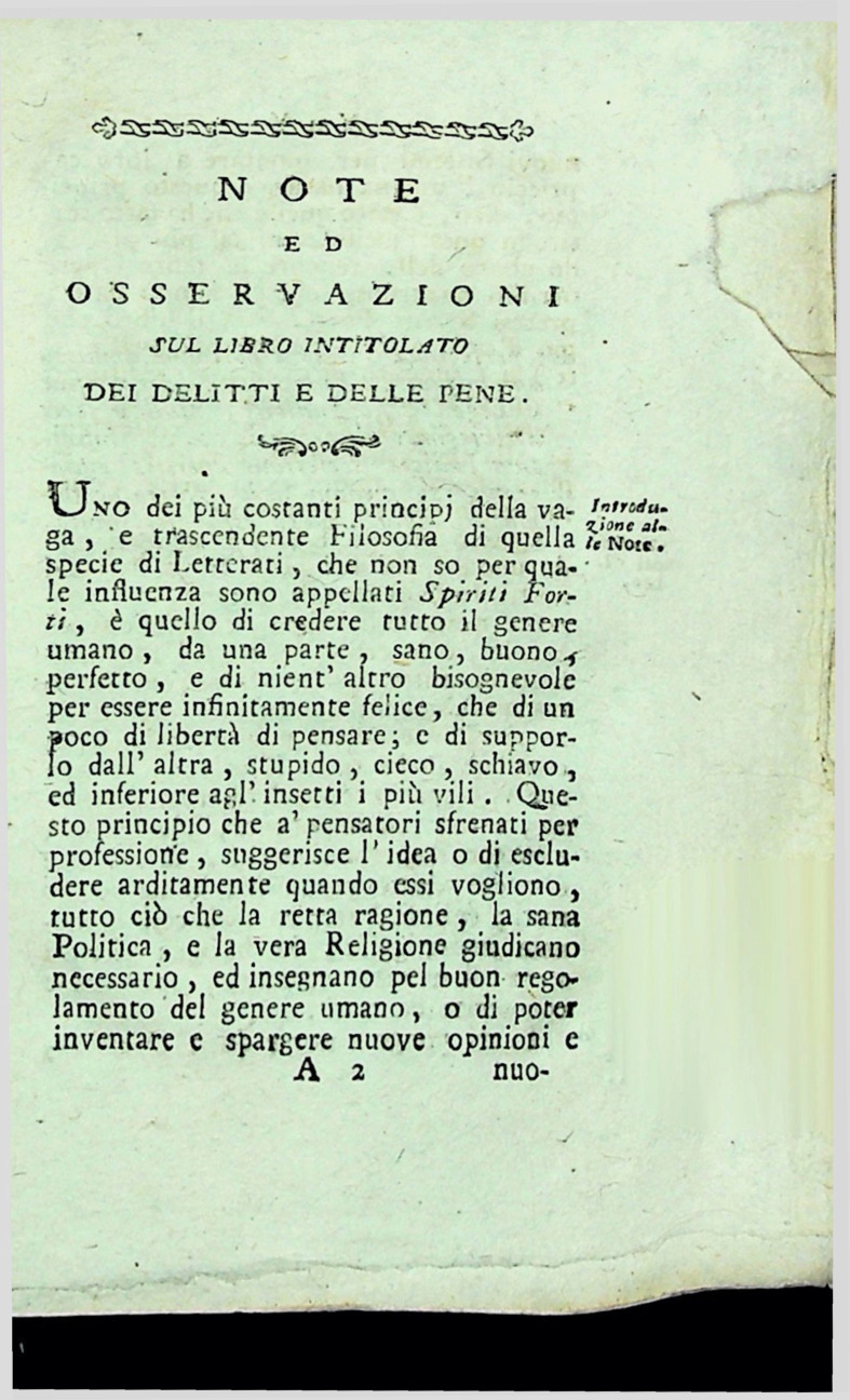 prima pagina